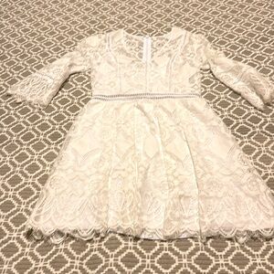 Women’s off-white dress